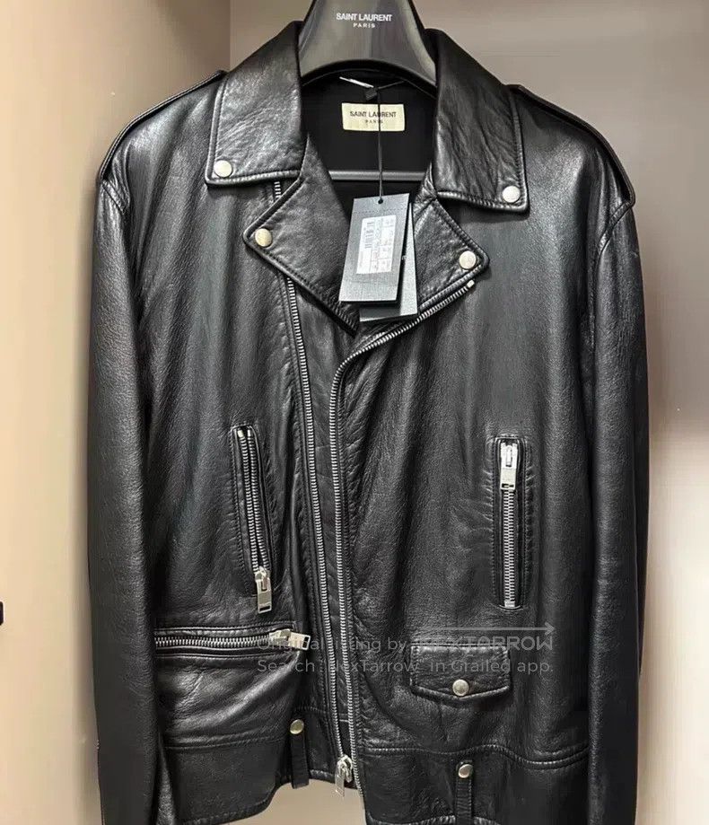 Saint Laurent Paris Saint Laurent Paris Candy Rainbow Sharkskin Jacket Size US M / EU 48-50 / 2 - 1 Thumbnail