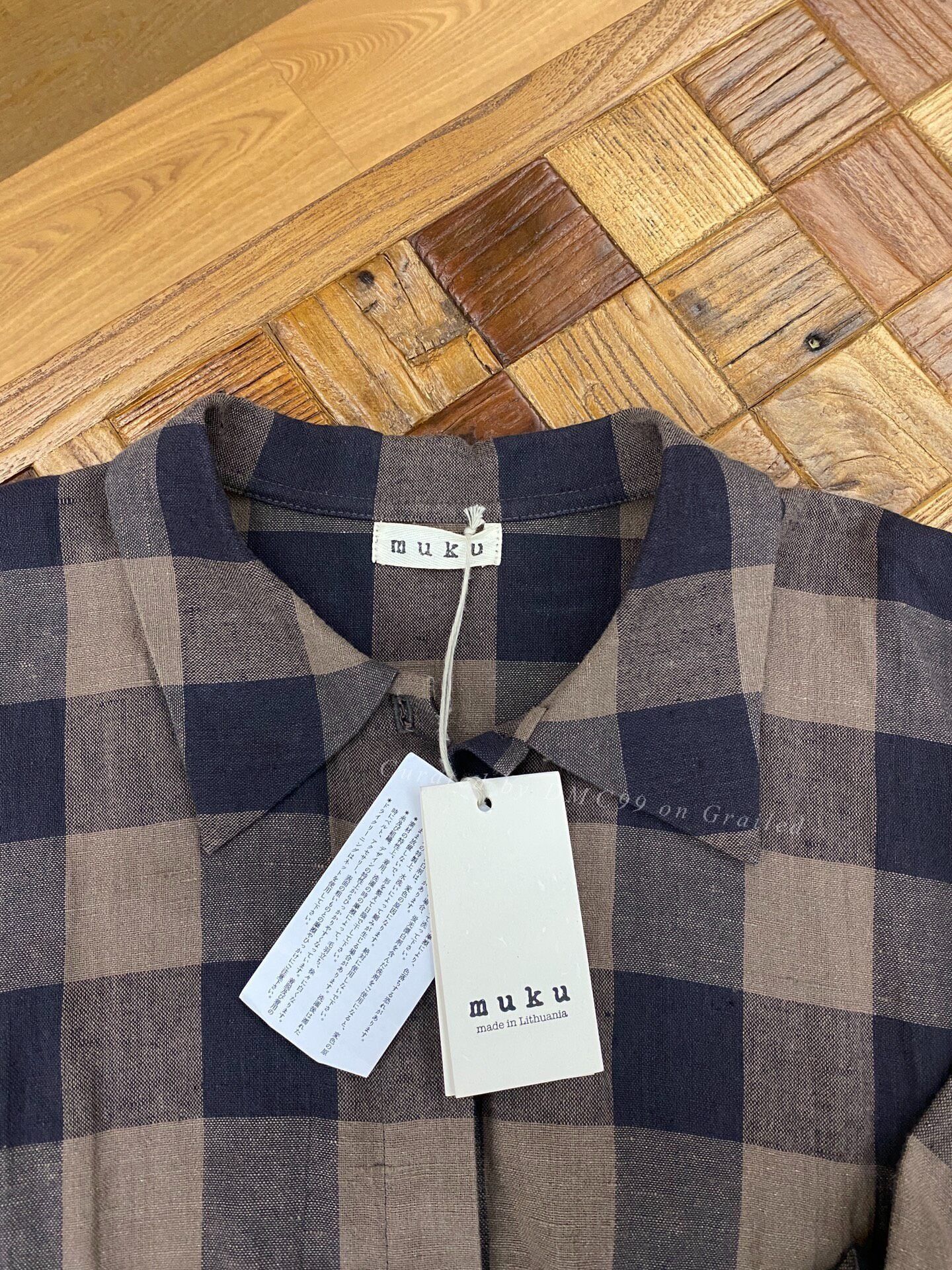 Other Muku Classic Plaid Linen Shirt Size US XS / EU 42 / 0 - 1 Thumbnail
