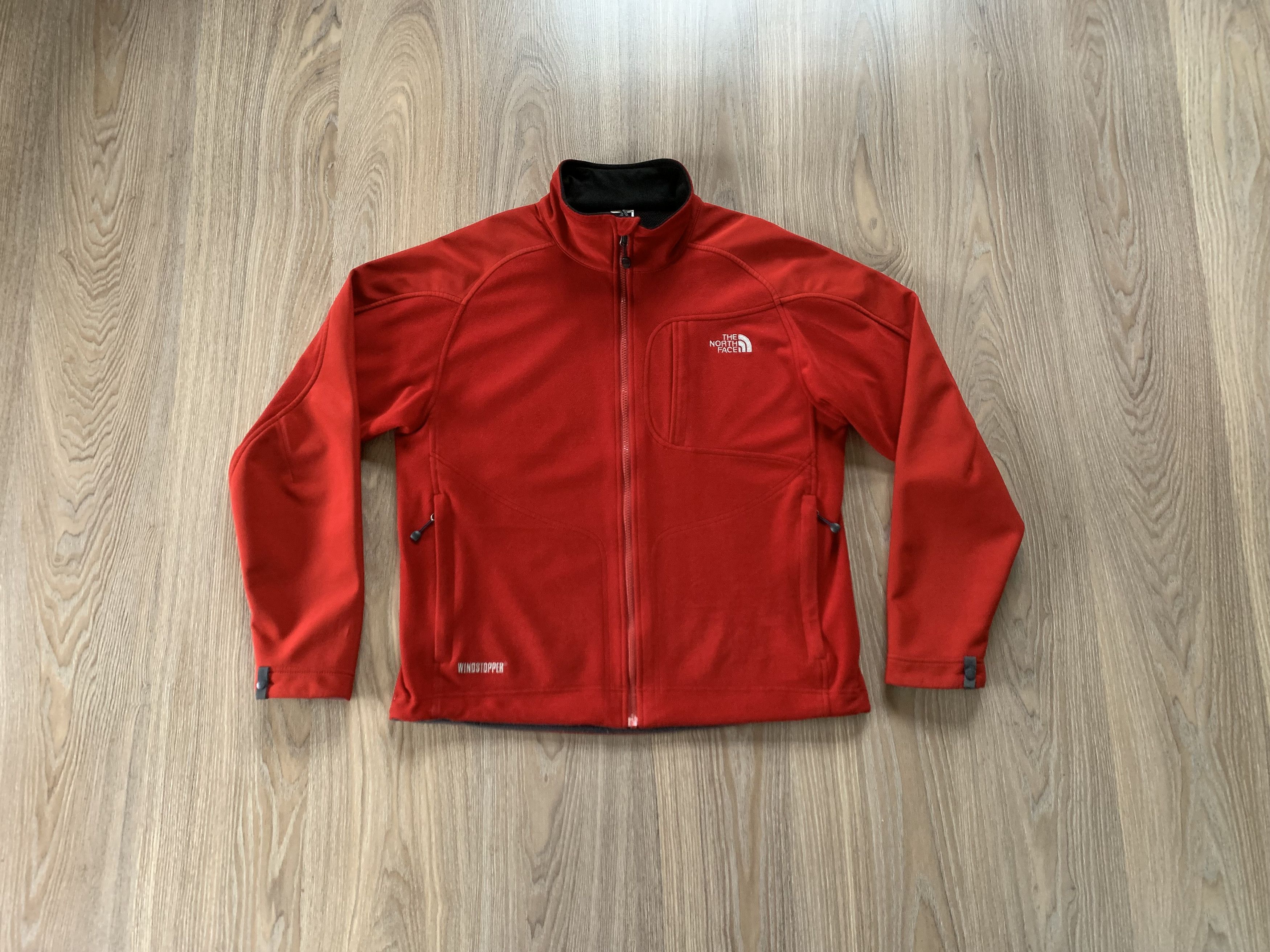The North Face × Vintage The North Face Fleece Windspopper Red Vintage Jacket Size US M / EU 48-50 / 2 - 1 Thumbnail