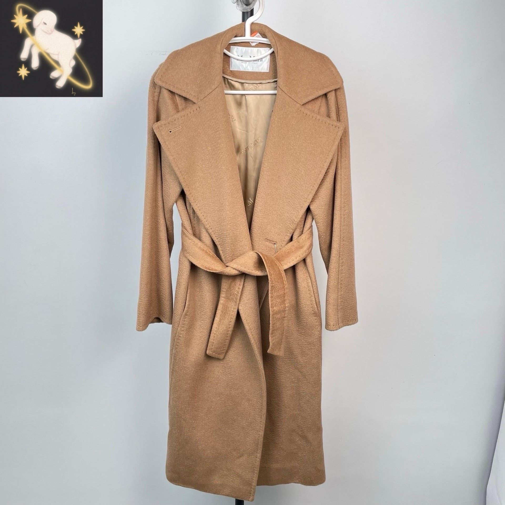 Max Mara Max Mara Brown Coat 34 Women Size XS / US 0-2 / IT 36-38 - 1 Thumbnail