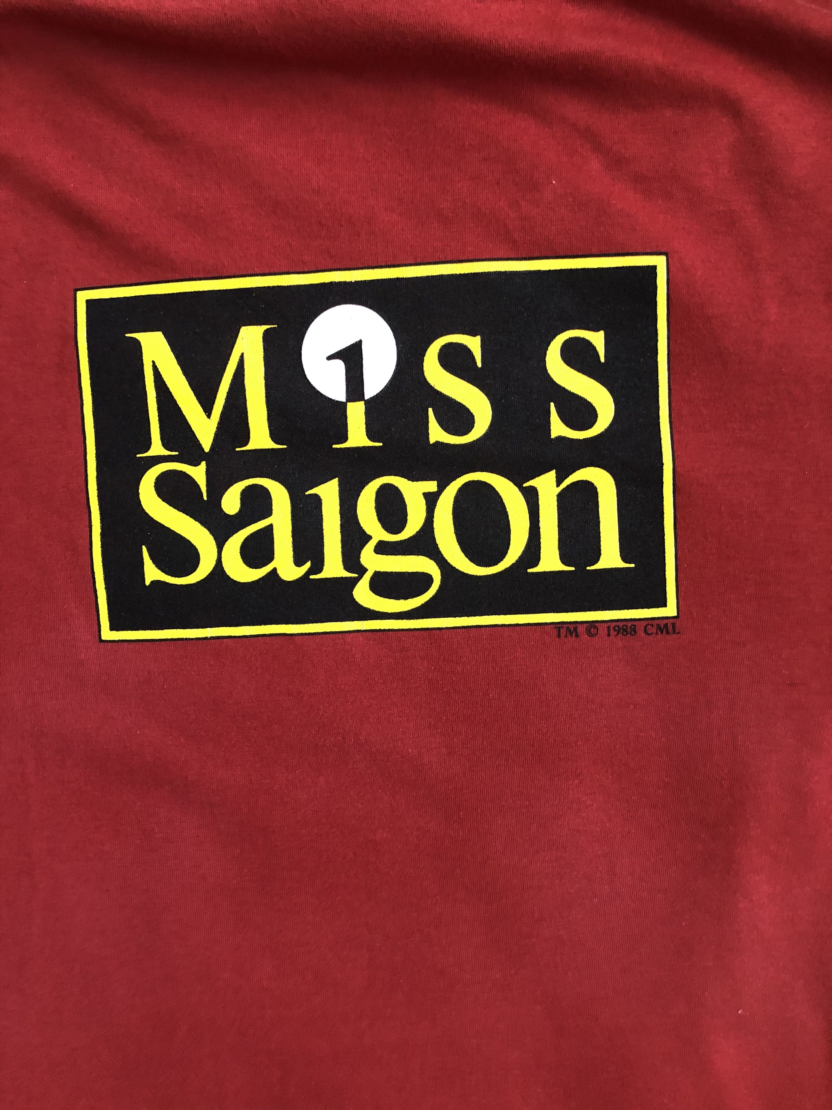 Vintage Miss Saigon 1988 Size US L / EU 52-54 / 3 - 6 Thumbnail