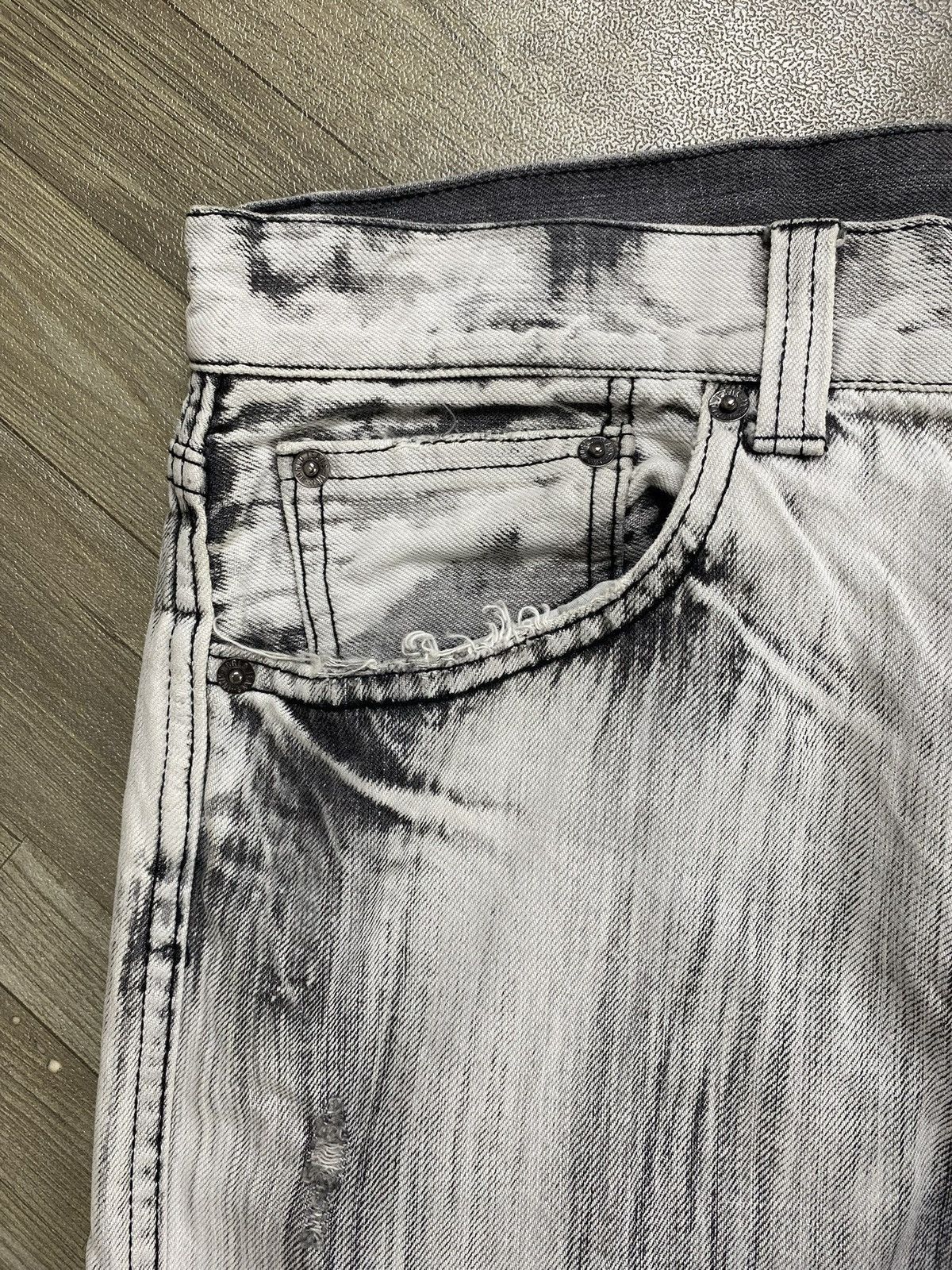Japanese Brand Japense Brand Distressed Lgb Vkeii Style Pants Size US 31 - 9 Thumbnail