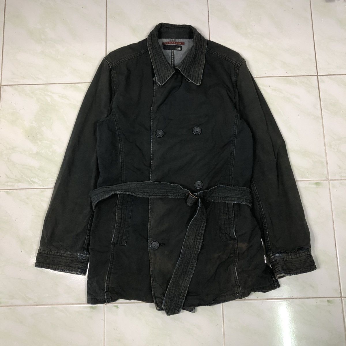 Issey Miyake Vintage Chore Jacket Worker Chelsea 100 Bondage Size US S / EU 44-46 / 1 - 1 Thumbnail