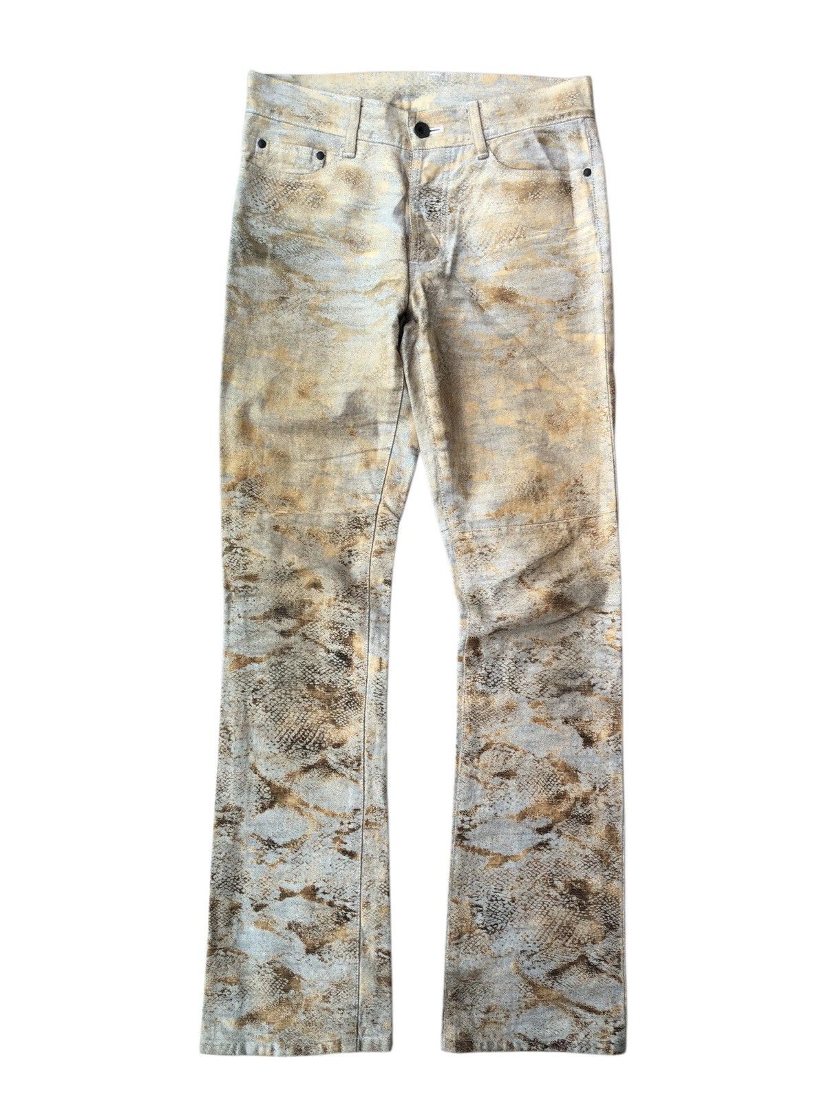 5351 POUR LES HOMMES 5351 Pour Les Hommes snake skin waxed design