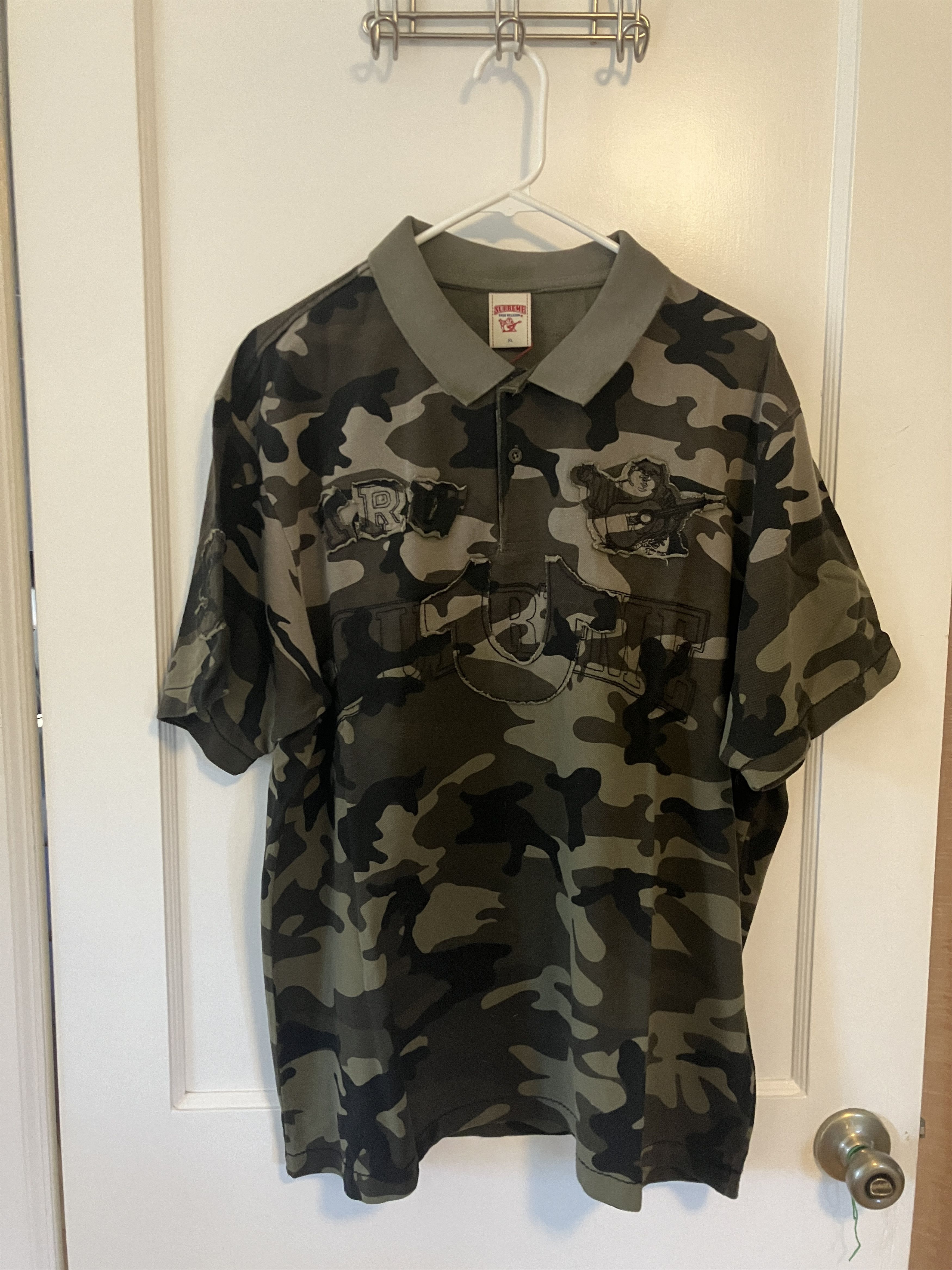 トップス Supreme Washed Camo Polo Supreme Washed Camo Polo (SS25) - $98