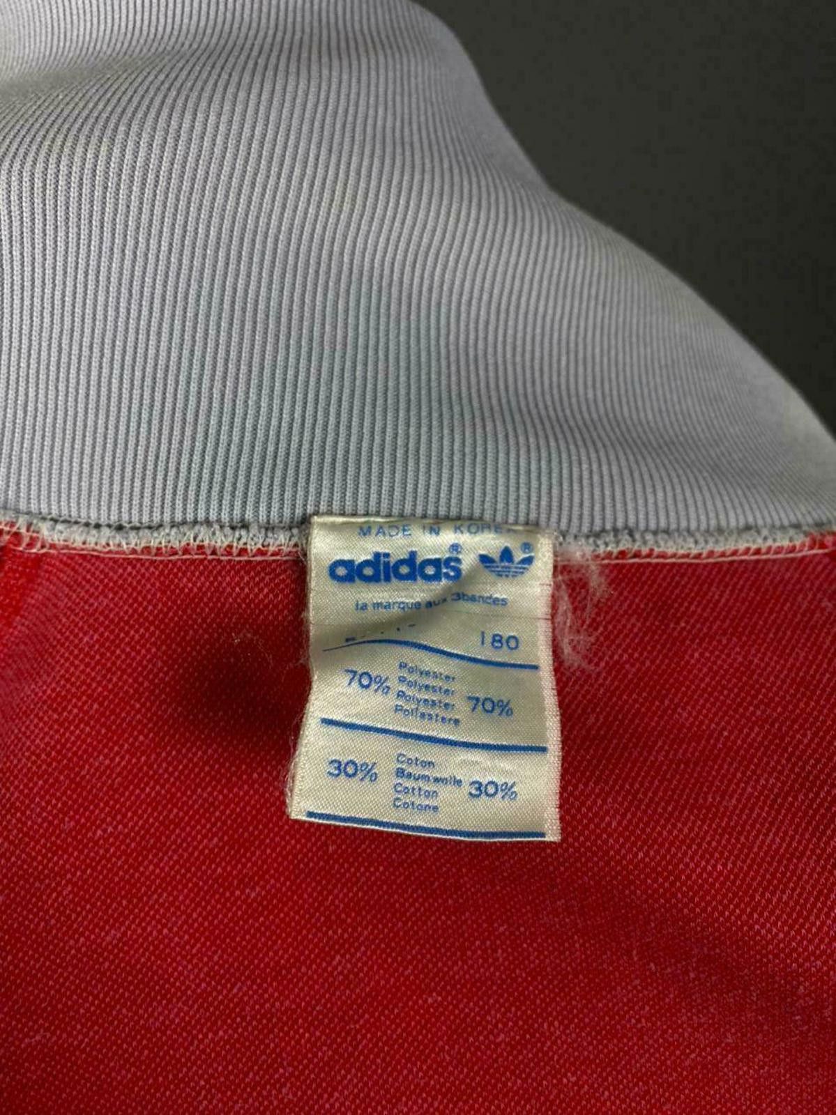 Adidas Vintage Adidas Originals Red/Grey Zip Up Track Jacket Size 5 Size US XL / EU 56 / 4 - 12 Thumbnail