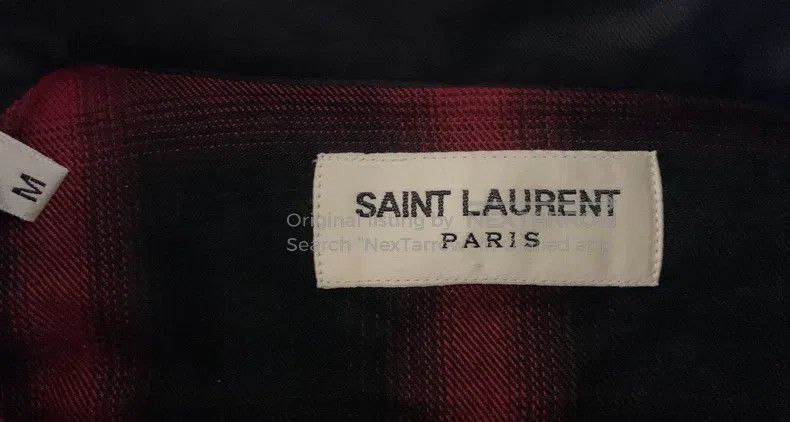 Saint Laurent Paris Saint Laurent Paris Original Year Double Pocket Red and Bl Size US M / EU 48-50 / 2 - 3 Thumbnail