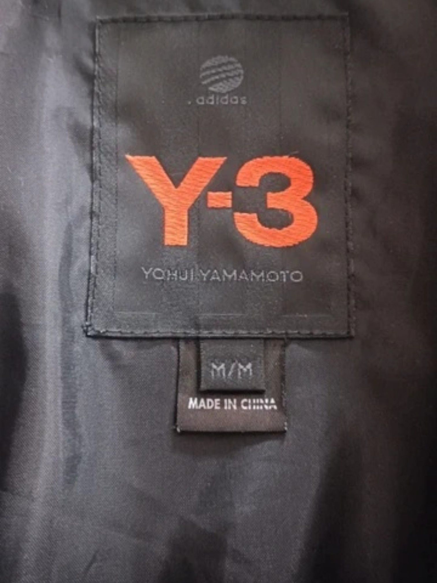 Y-3 Y-3 Silver Down Bomber Jacket with Ribbed Hem, 2000s Size US M / EU 48-50 / 2 - 3 Thumbnail