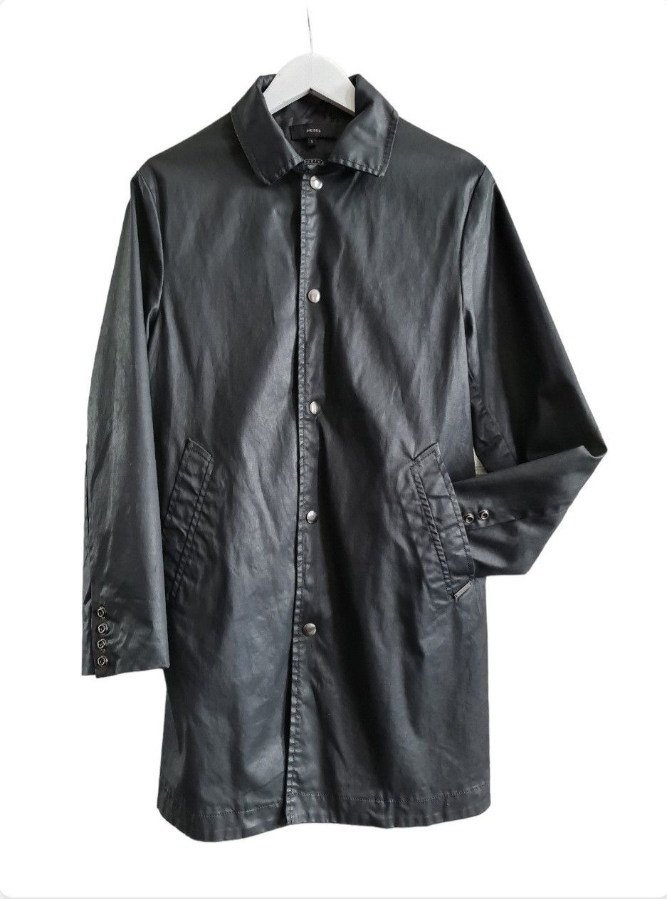 Diesel Diesel Superior Protection Waxed Long Jacket Grailed