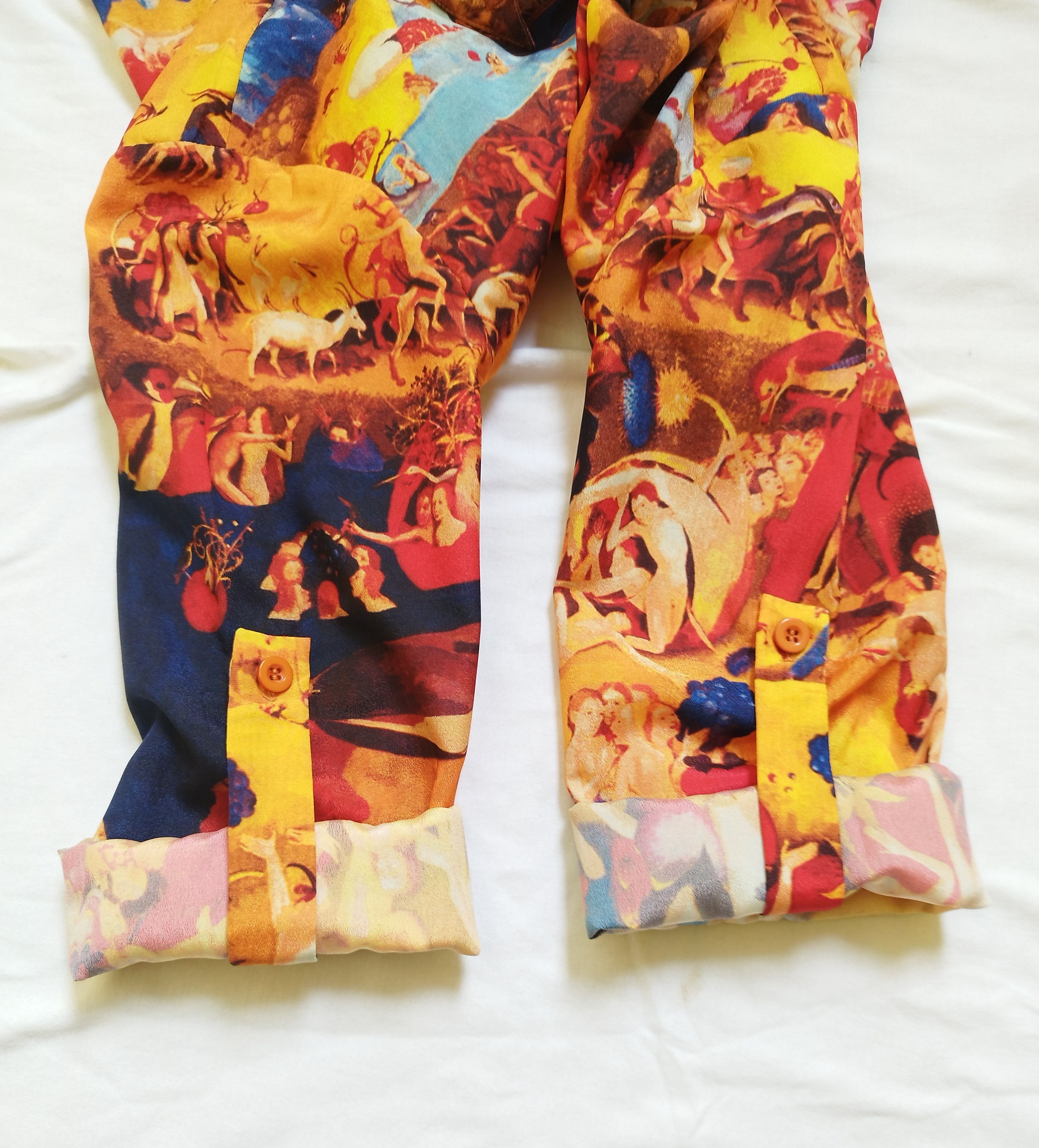 Roberto Cavalli Roberto cavalli the garden of earthly delights shirt Size S / US 4 / IT 40 - 6 Thumbnail