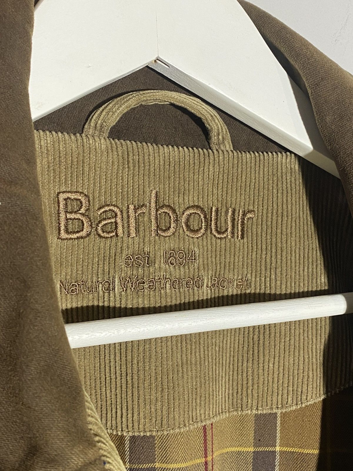 Barbour Vintage Barbour Beaufort Washed Corduroy Jacket Rare Find Size US XL / EU 56 / 4 - 19 Thumbnail
