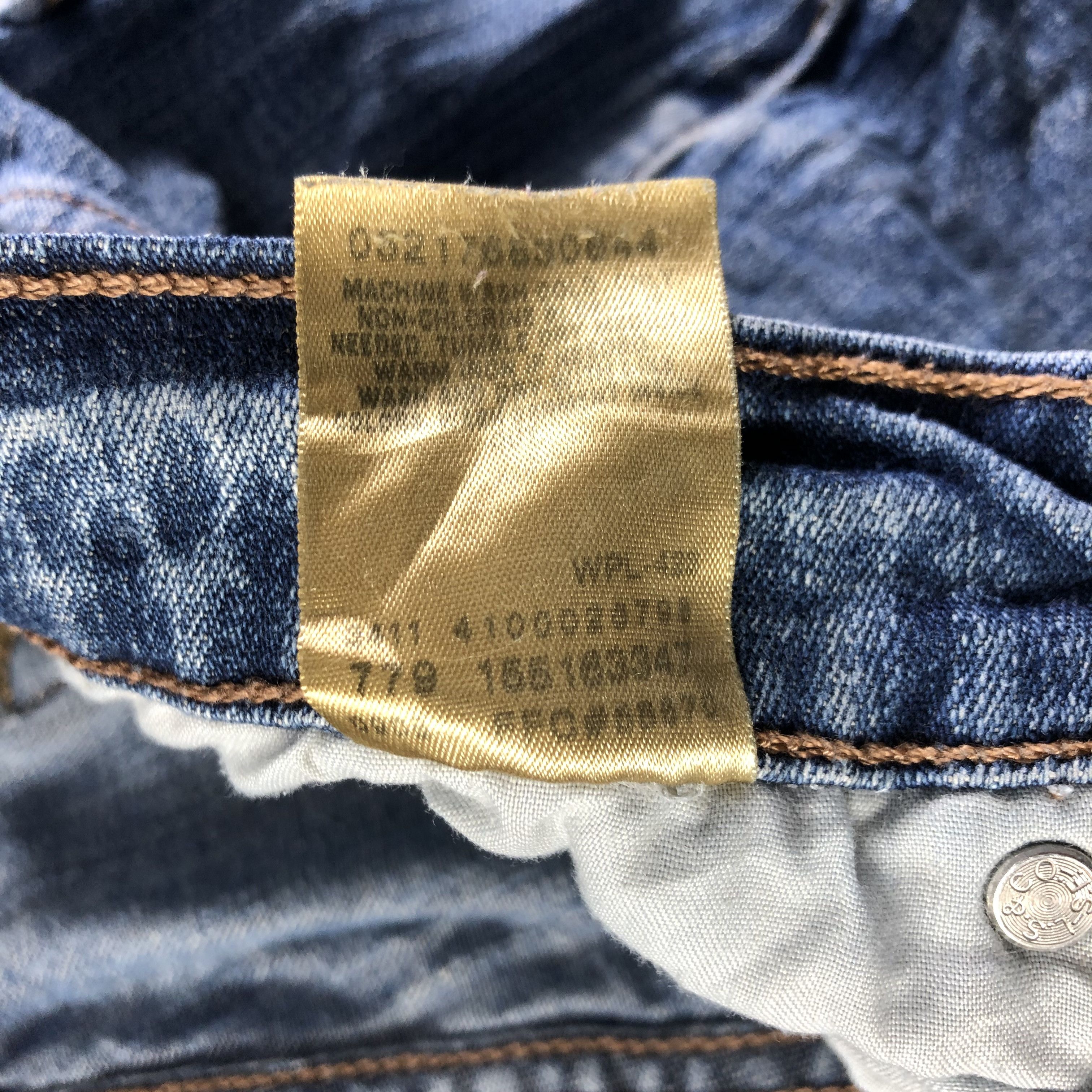 Levi's Vintage Blue Wash Levis 515 Jeans-J4333 Size 32" / US 10 / IT 46 - 12 Thumbnail