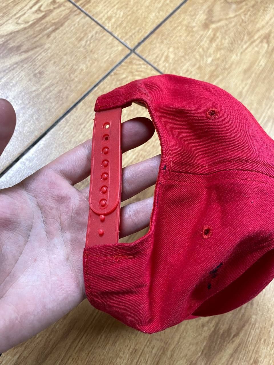 Fox Racing × Vintage Vintage Y2K Fox Racing Baseball Cap Hat Red Size ONE SIZE - 7 Thumbnail