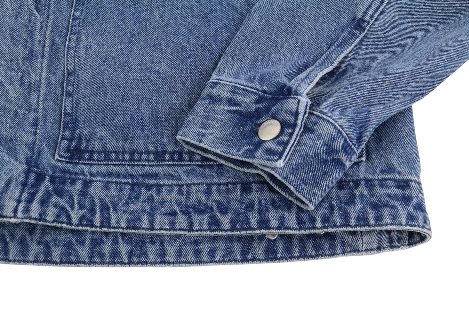 Ambush Design L Denim Blue Faded Patch Pockets Zip Oversized 86576 Size US L / EU 52-54 / 3 - 5 Thumbnail