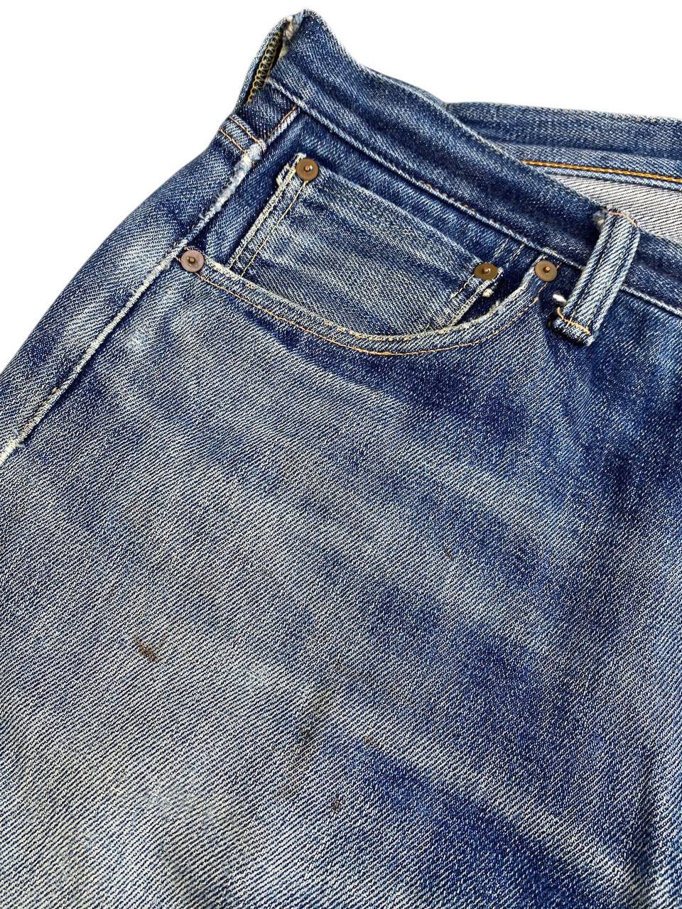 Samurai Jeans Samurai S510XX 19oz Regular Straight Thrashed Selvedge Denim Size US 36 / EU 52 - 5 Thumbnail