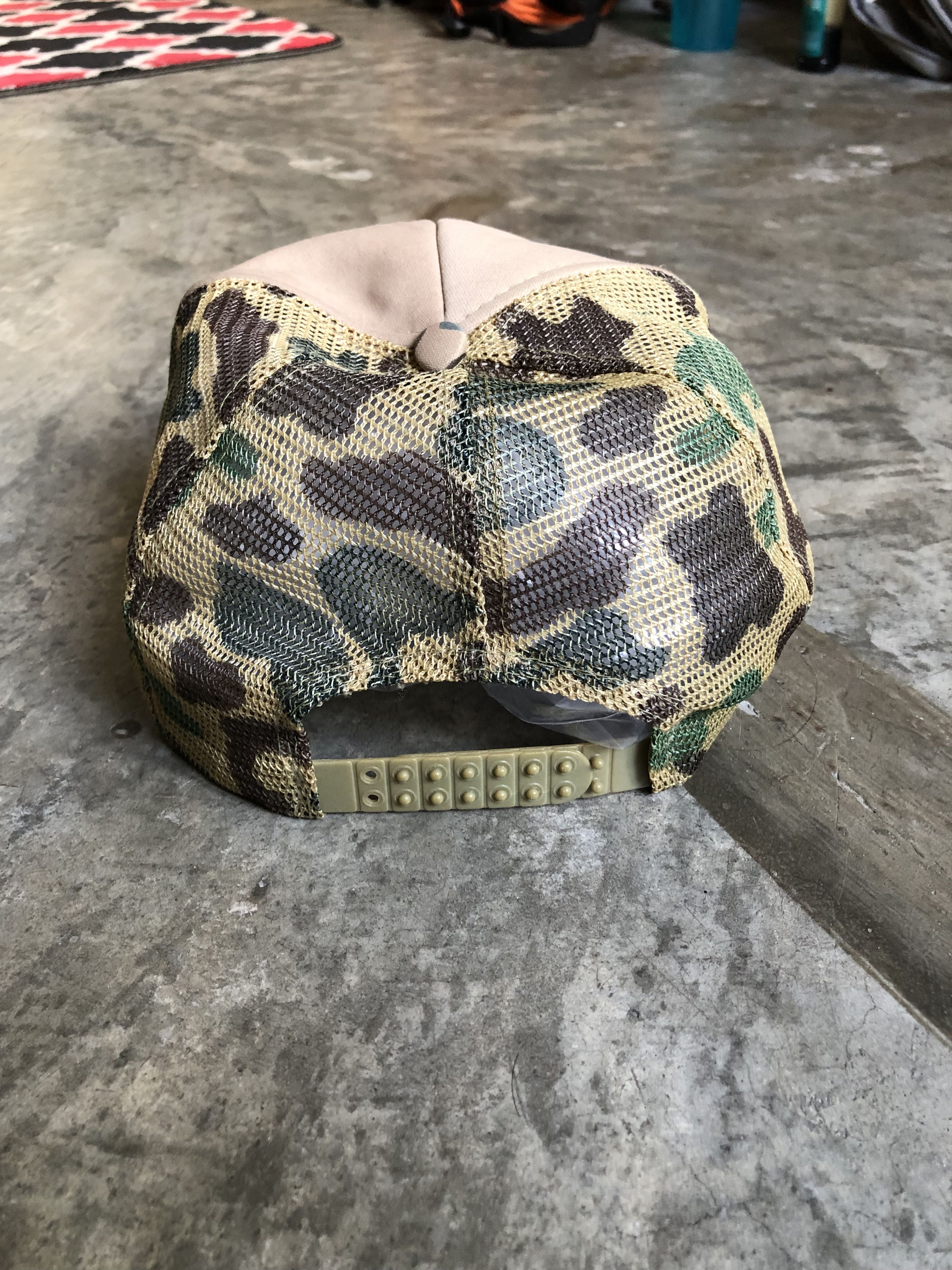 Vintage vintage blunt skateboards trucker hat camo Size ONE SIZE - 4 Thumbnail