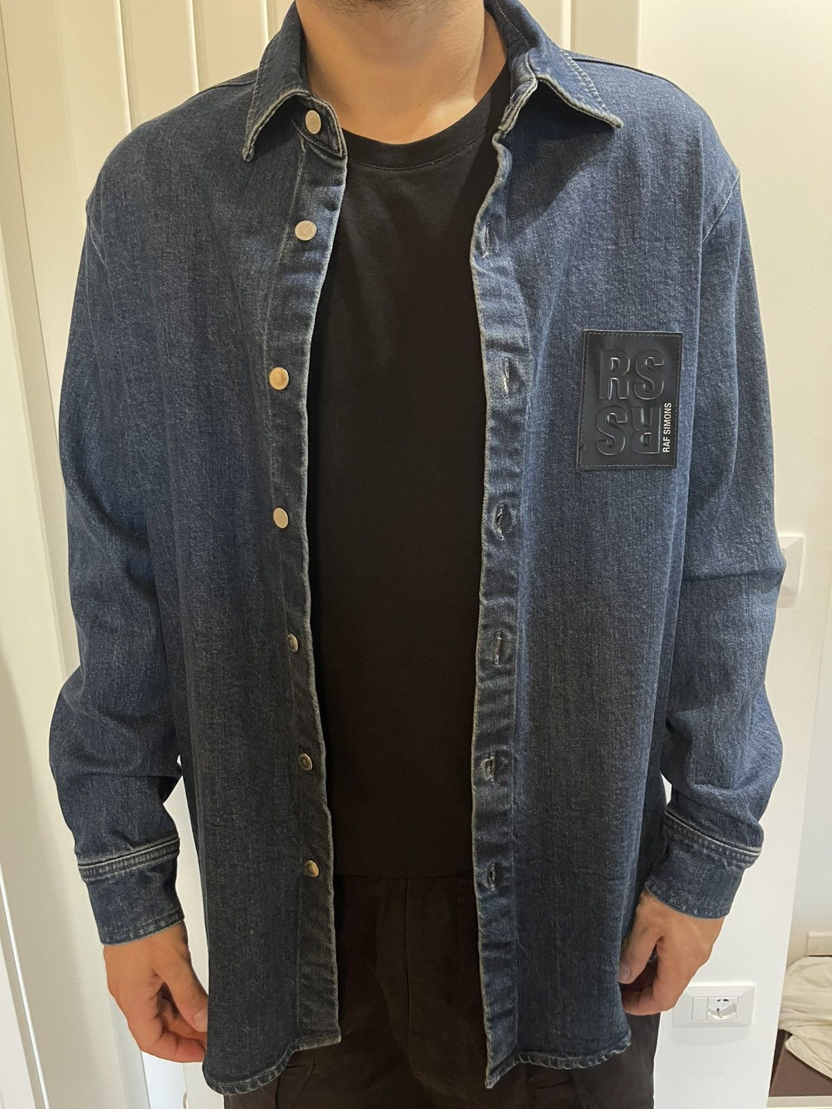 Raf Simons Denim Shirt | Grailed