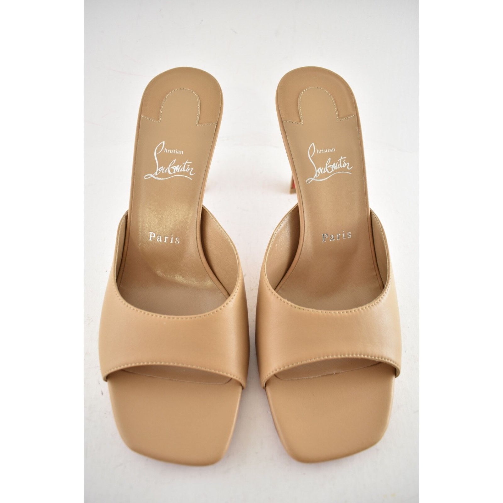 Christian Louboutin Christian Louboutin Condora Mule 85 Toffee Beige Backless Size US 11 / IT 41 - 5 Thumbnail