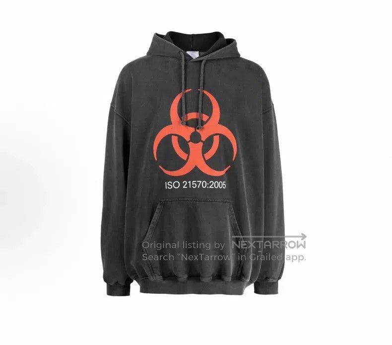 Vetements Vetements Black Bio Hoodie Size US L / EU 52-54 / 3 - 5 Thumbnail