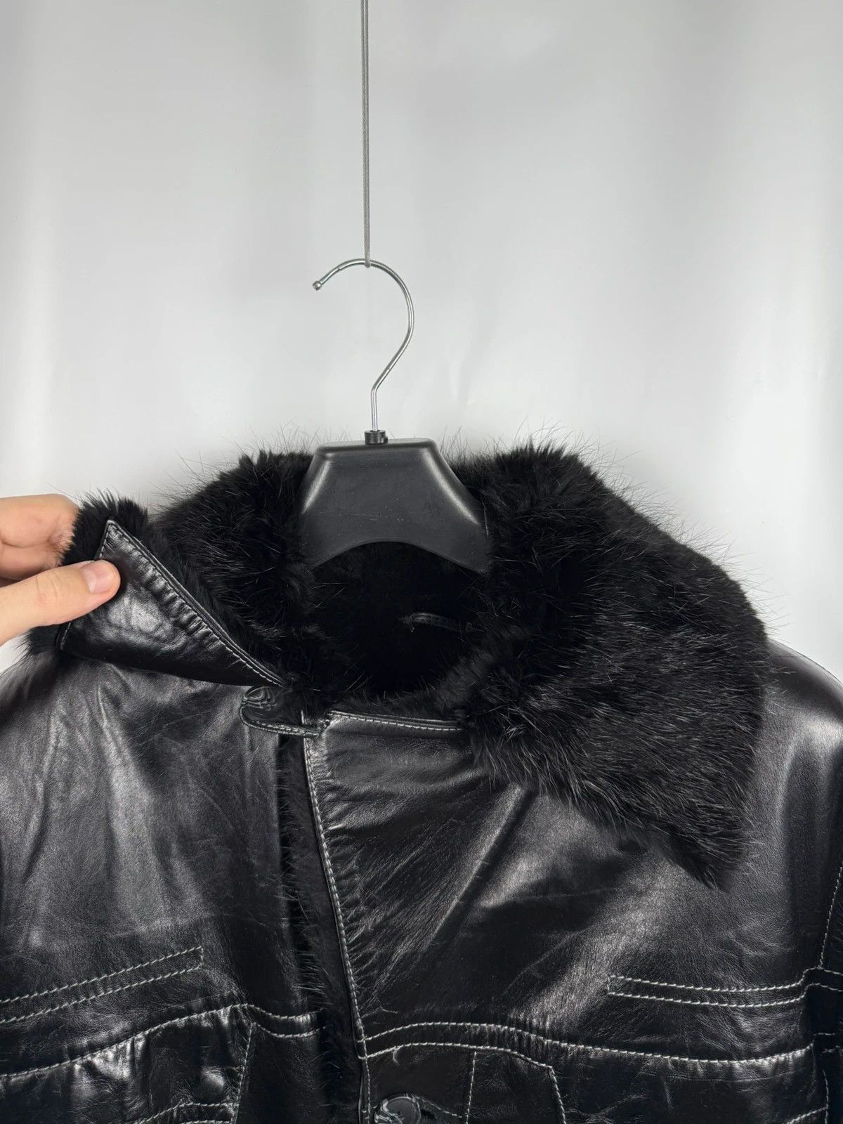 Other Ambrossio Genuine Leather Men Coat Warm size 50 Size US M / EU 48-50 / 2 - 6 Thumbnail