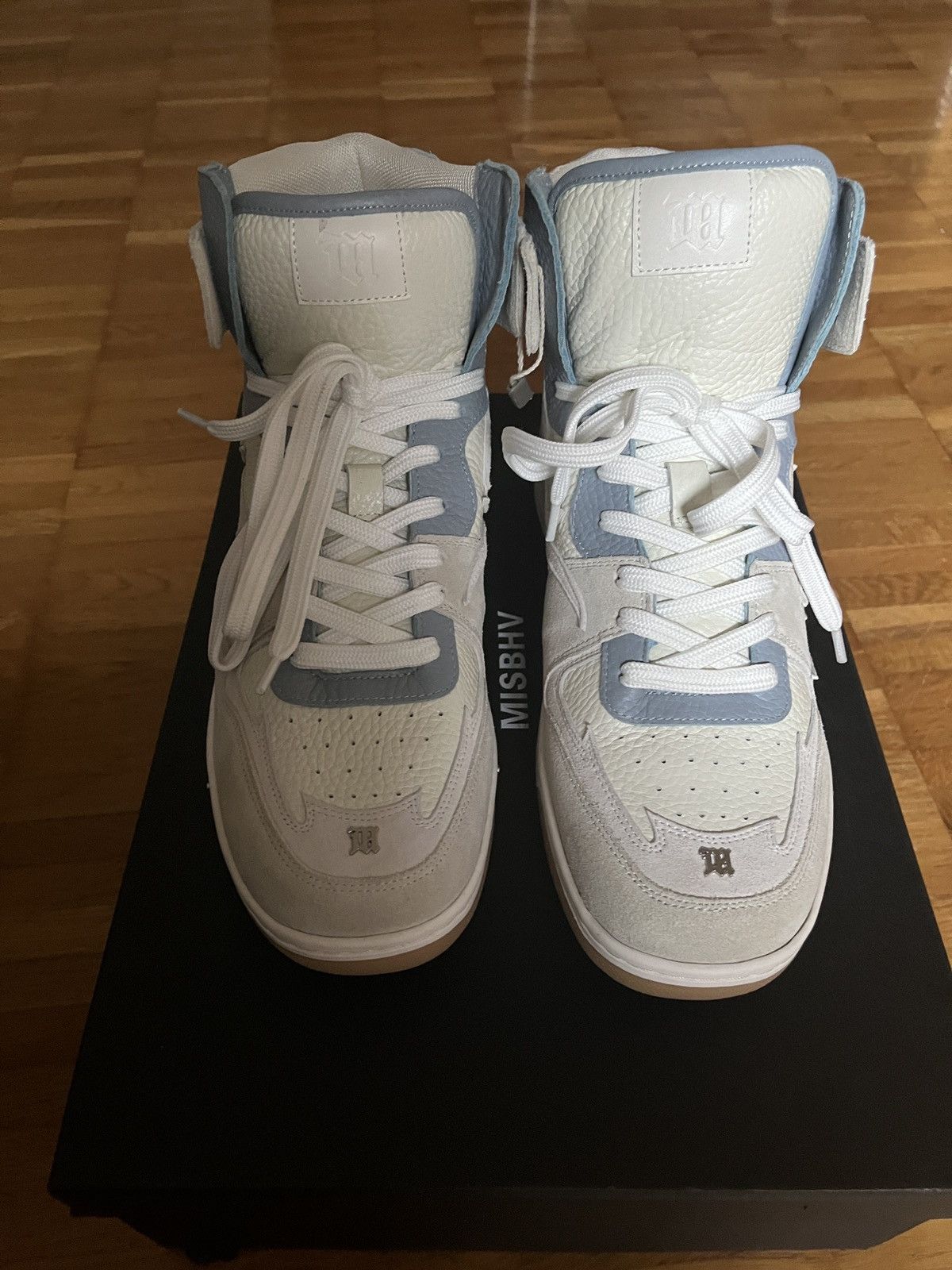 Misbhv Never-Worn MISBHV High Top, Blue White, Size EU 40, US 9.5 Size US 9.5 / IT 39.5 - 7 Thumbnail