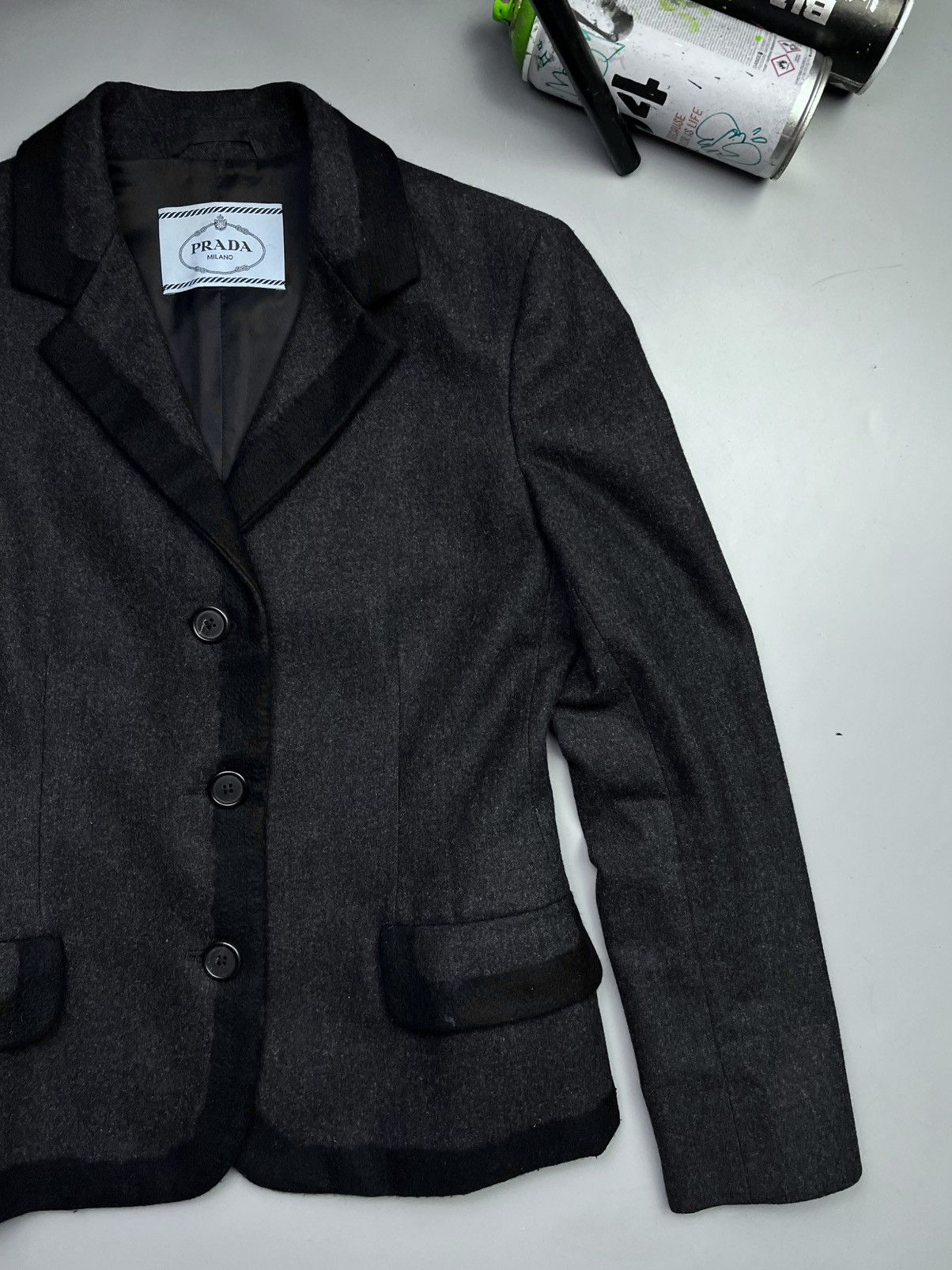 Prada Prada Blazer Women Size M / US 6-8 / IT 42-44 - 2 Thumbnail