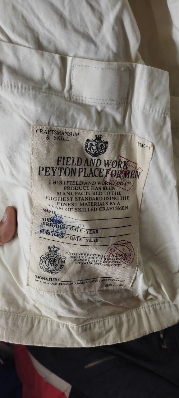 PPFM PEYTON PLACE FOR MEN PPFM JACKET Size US L / EU 52-54 / 3 - 10 Thumbnail