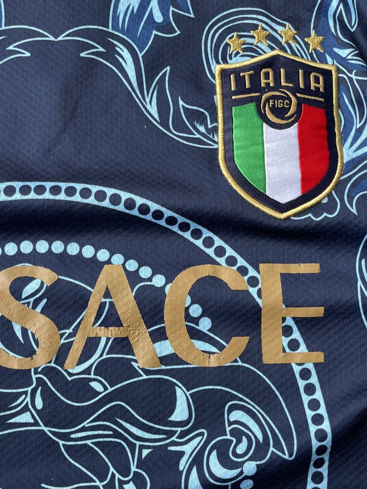 Puma Puma x Versace x Italy Concept Soccer Jersey Size US M / EU 48-50 / 2 - 4 Thumbnail