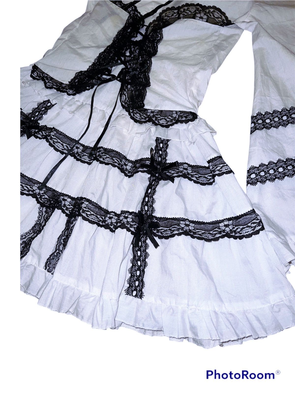 Japanese Brand Japanese Kimono lace blouse/mini dress ➕☠️ Size S / US 4 / IT 40 - 5 Thumbnail