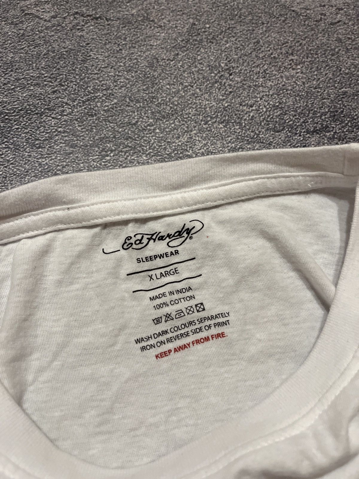 Ed Hardy × Vintage Ed Hardy Vintage Streetwear Tee Size US XL / EU 56 / 4 - 4 Thumbnail