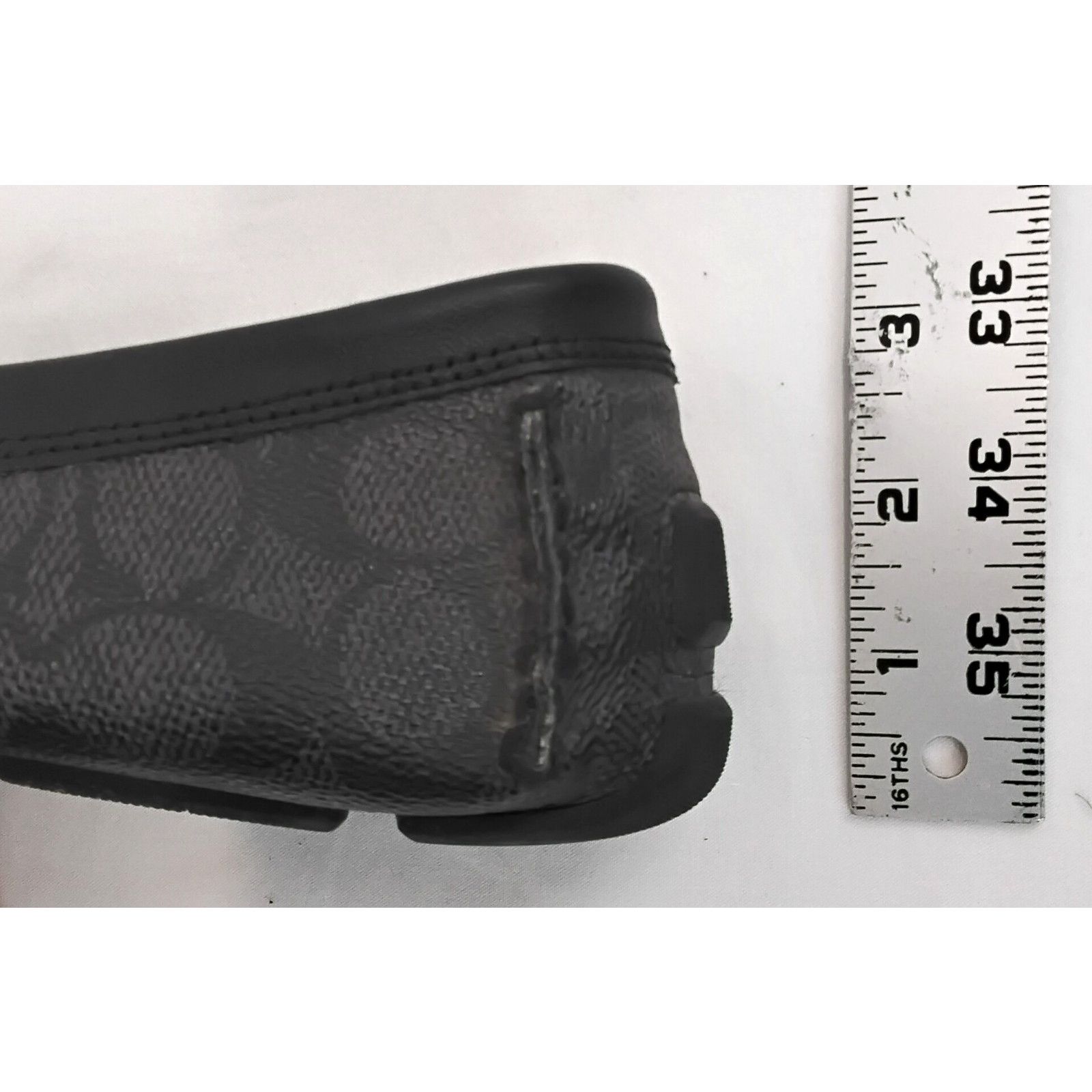 Coach Coach Leather Men's Loafers Black Size 8D Size US 8 / EU 41 - 17 Thumbnail