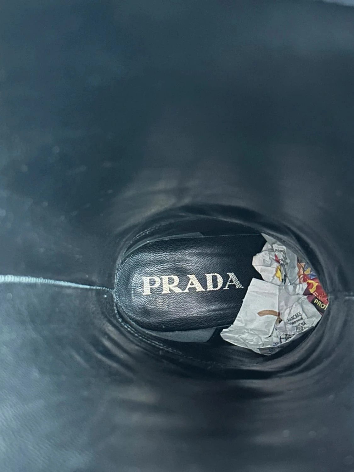 Prada Prada SS2014 Black Leather Vernis Patent Boots Pointy Toe Size US 6 / IT 36 - 13 Thumbnail