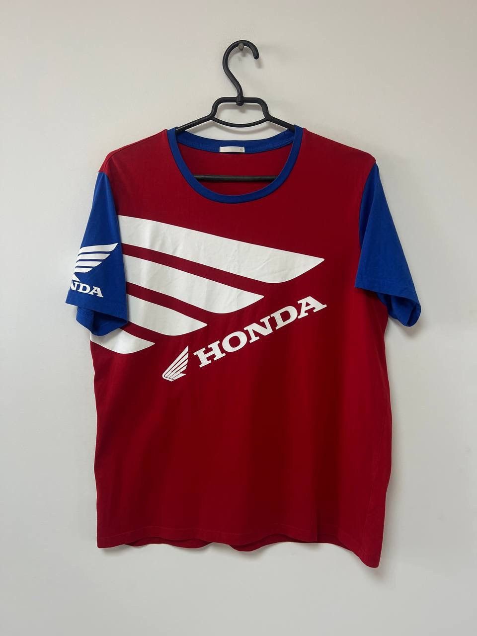 Honda Vintage Honda Racing T shirt Motorcycle Jersey Big logo M Size US M / EU 48-50 / 2 - 1 Thumbnail