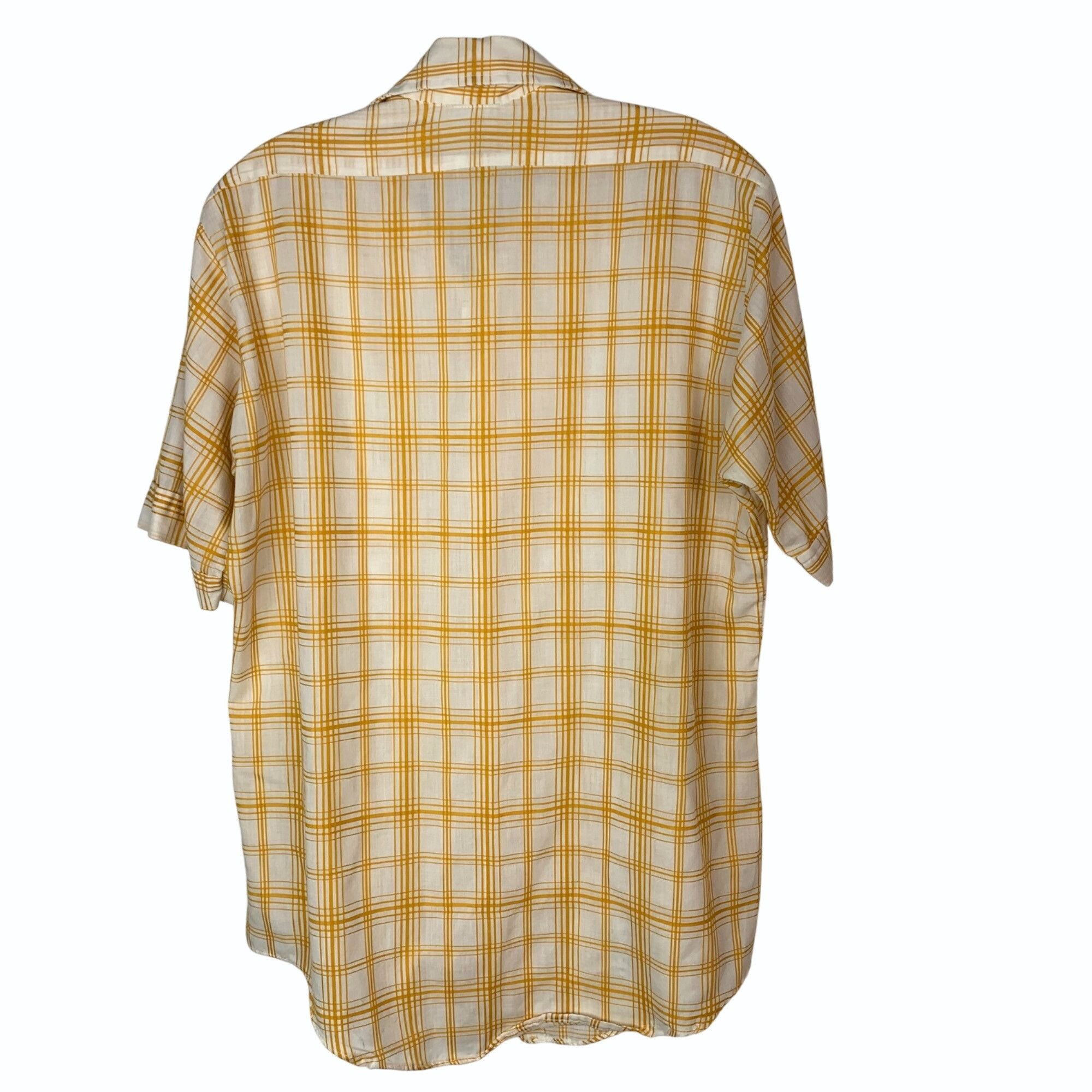 Van Heusen Van Heusen Hampshire House Plaid Grandpacore Shirt Vintage Size US M / EU 48-50 / 2 - 2 Thumbnail