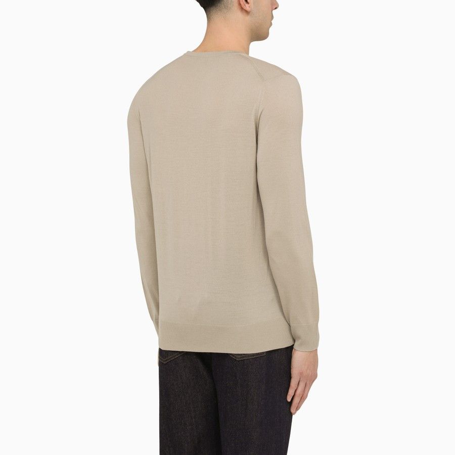 Loro Piana o1d2blof0424 Crew-Neck Sweaters in Beige Size US M / EU 48-50 / 2 - 3 Thumbnail