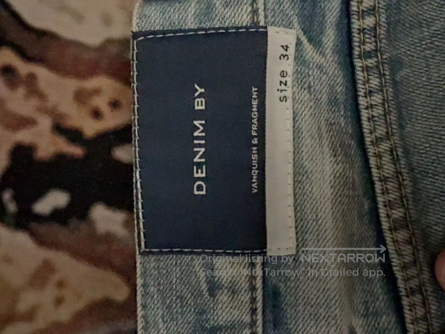 Visvim Vanquish Fragment Lightning Denim Jeans. Size US 30 / EU 46 - 3 Thumbnail