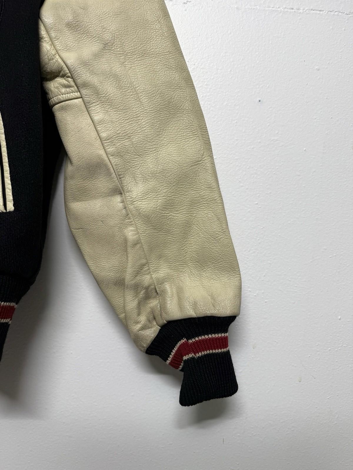 Other 1950s Flying Goose Leather & Wool Letterman Jacket Large Size US L / EU 52-54 / 3 - 4 Thumbnail