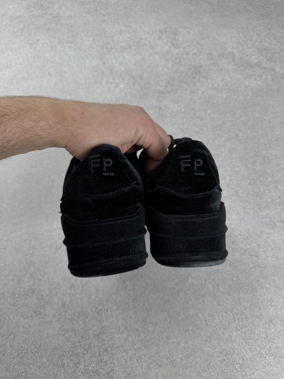 Filling Pieces Filling Pieces Low Eva Velvet Black Sneakers Size 38 Size US 8 / IT 38 - 4 Thumbnail
