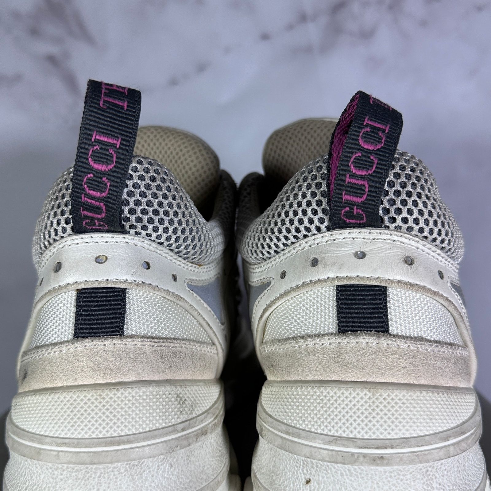 Gucci Flashtrek Low White Size US 7 / IT 37 - 6 Thumbnail