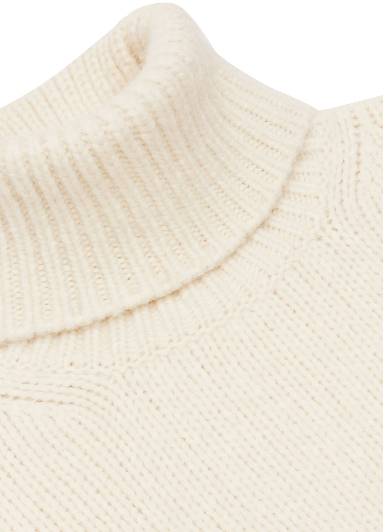 Celine o1w1db11124 Alpaca Wool Triomphe Turtleneck Sweater Size XS / US 0-2 / IT 36-38 - 3 Thumbnail