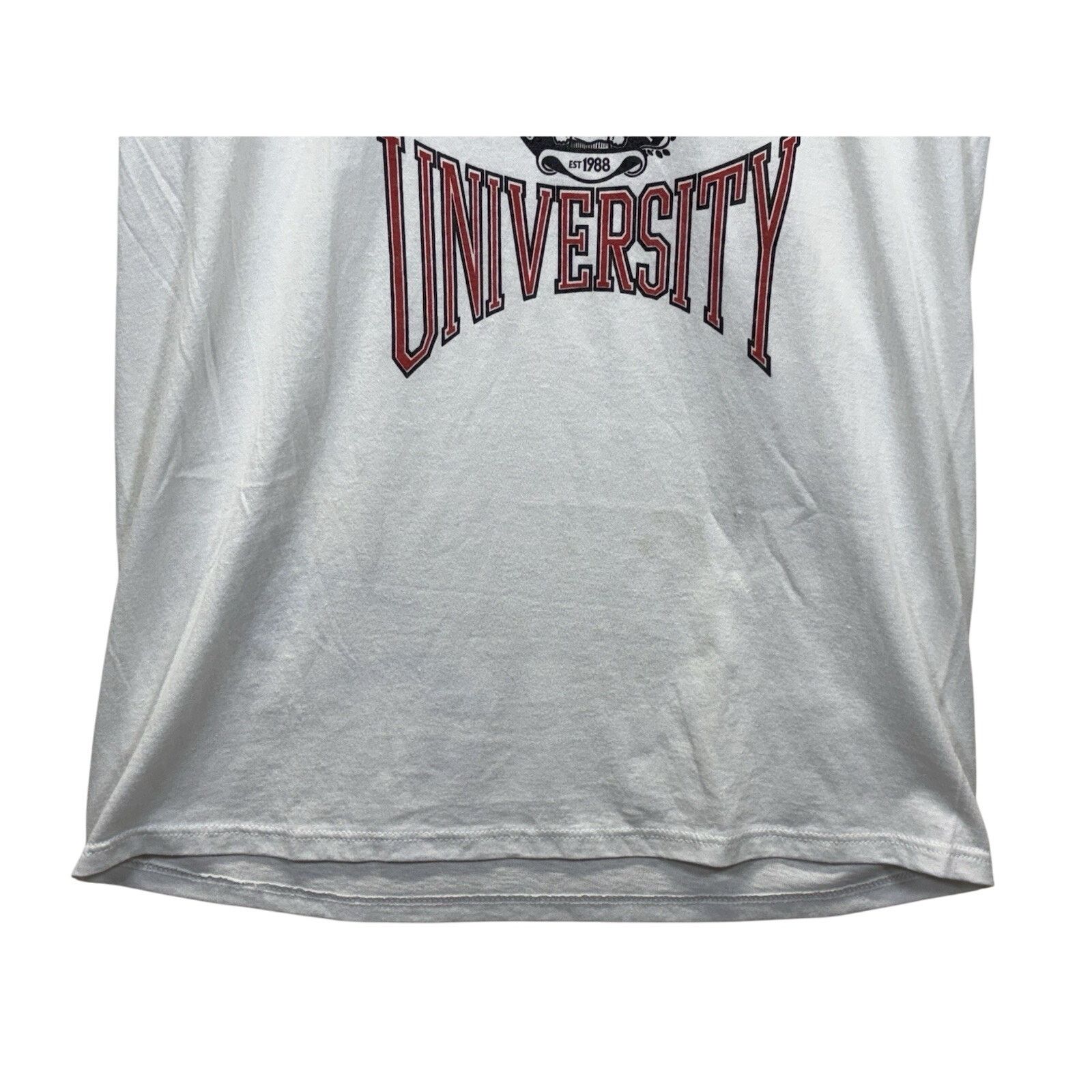 Jerzees Vintage Egghead University XXL T-shirt Single Stitch Sleeve Size US XXL / EU 58 / 5 - 11 Thumbnail