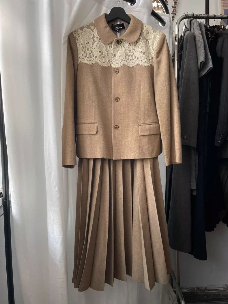 Comme des Garcons Comme des Garçons Medieval Women's Lace Pattern Long Sleeve Size M / US 6-8 / IT 42-44 - 1 Thumbnail