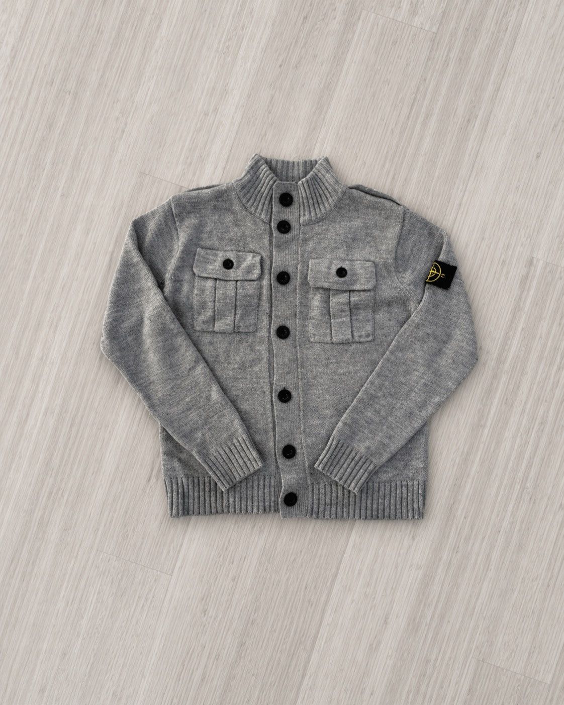 Stone Island Retro Stone Island Vintage Button Up Knit Size US M / EU 48-50 / 2 - 1 Thumbnail