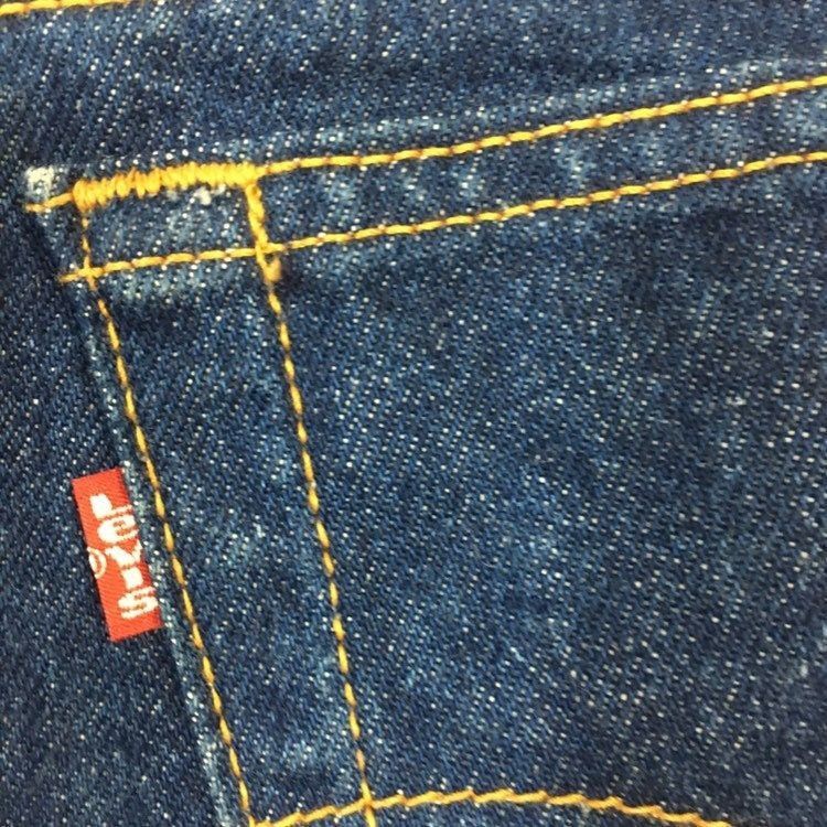 Levi's Vtg Levi's XX Made in USA Indigo Blue Jean Cut Off Shorts Size 28" / US 6 / IT 42 - 3 Thumbnail