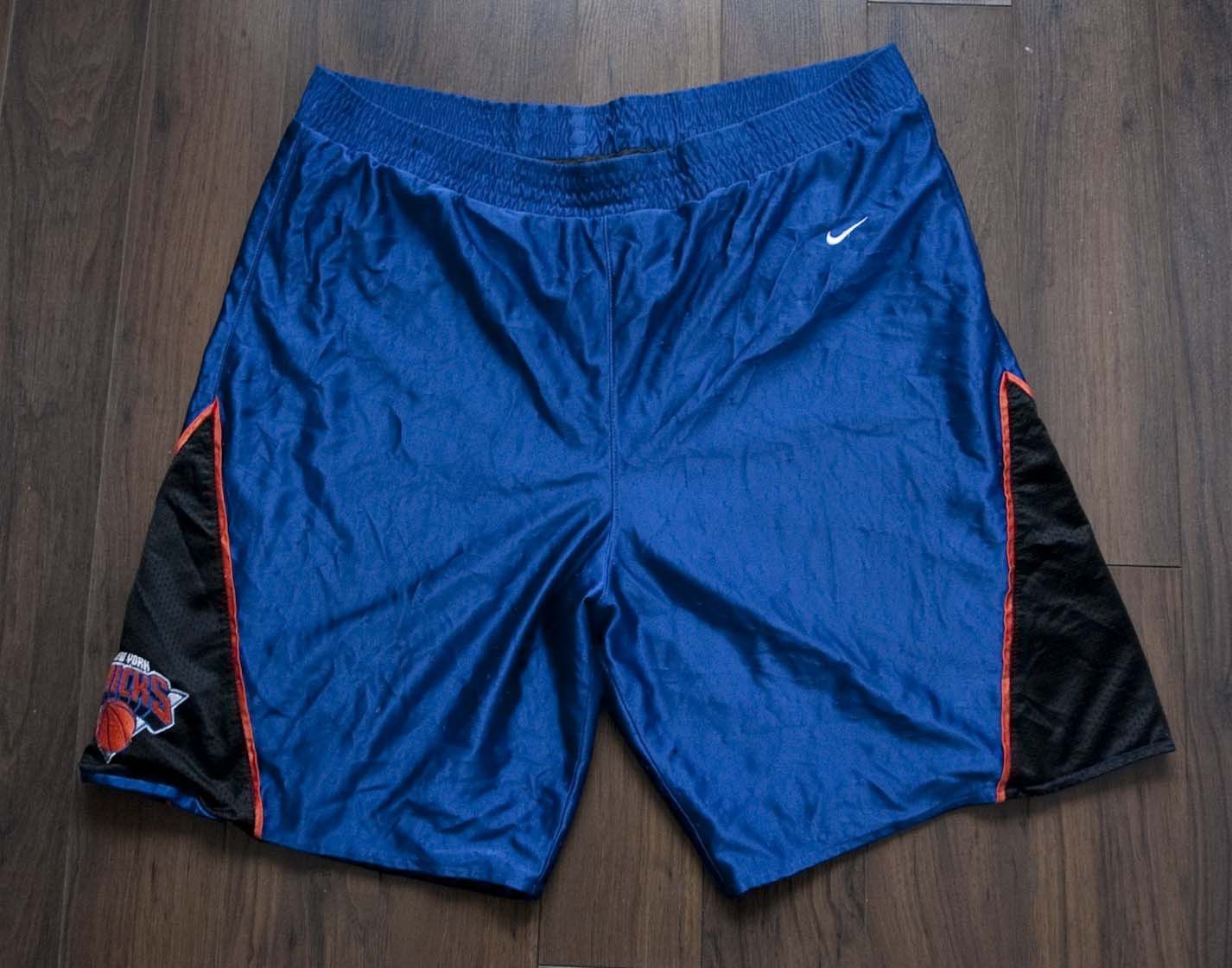 Nike × Vintage New York Knicks Shorts Nike Reversible Size 40 NBA Size US 40 / EU 56 - 6 Thumbnail