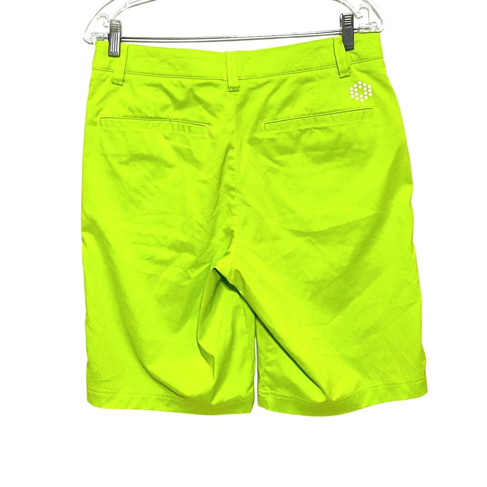 Puma Puma Cell Neon Lime Green Golf Shorts Mens 30 Athleisure Summer Preppy Golf Shorts Mens 30 Green Nike Size US 30 / EU 46 - 3 Thumbnail