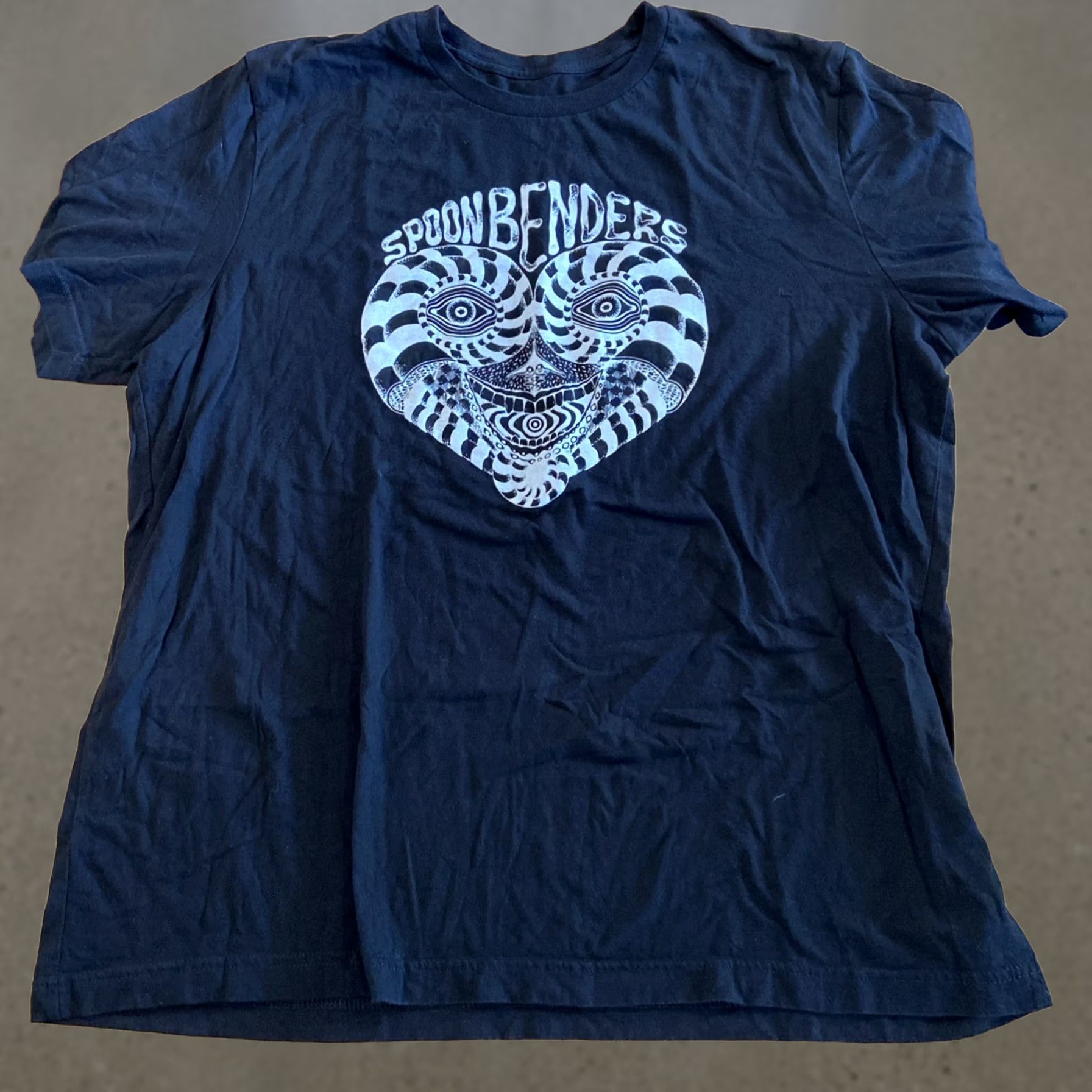 Garage Spoon Benders Portland Audiotree Garage Psych Garage Band Shirt XL Black Mens T-Shirt Band Shirt G--2025 Size US XL / EU 56 / 4 - 1 Thumbnail