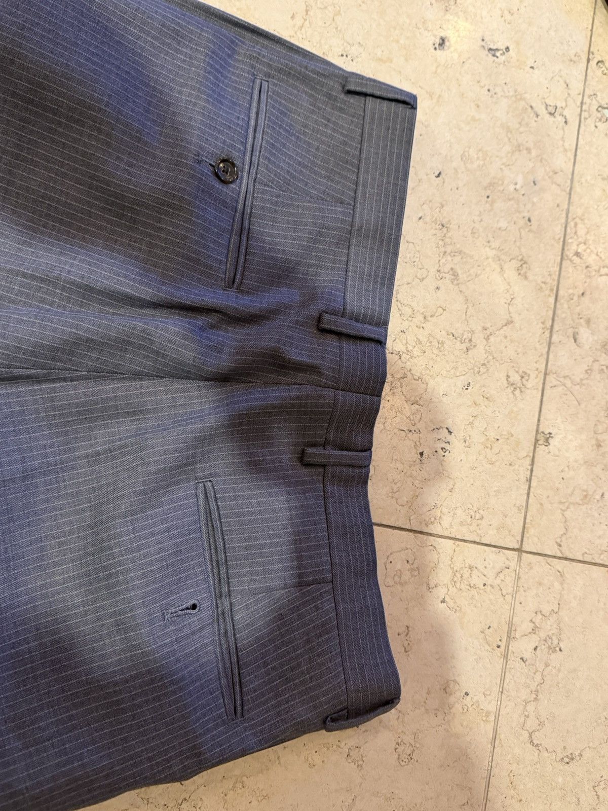 J.Crew Grey Pinstripe J Crew Ludlow Suit 38R Size 38R - 7 Thumbnail