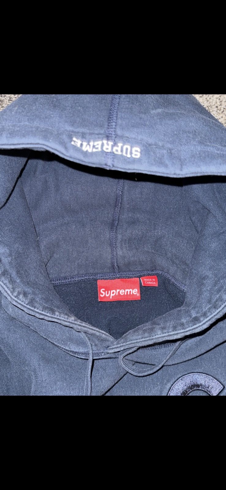 Supreme fw17 Tonal S Navy blue supreme hoodie medium Size US M / EU 48-50 / 2 - 3 Thumbnail