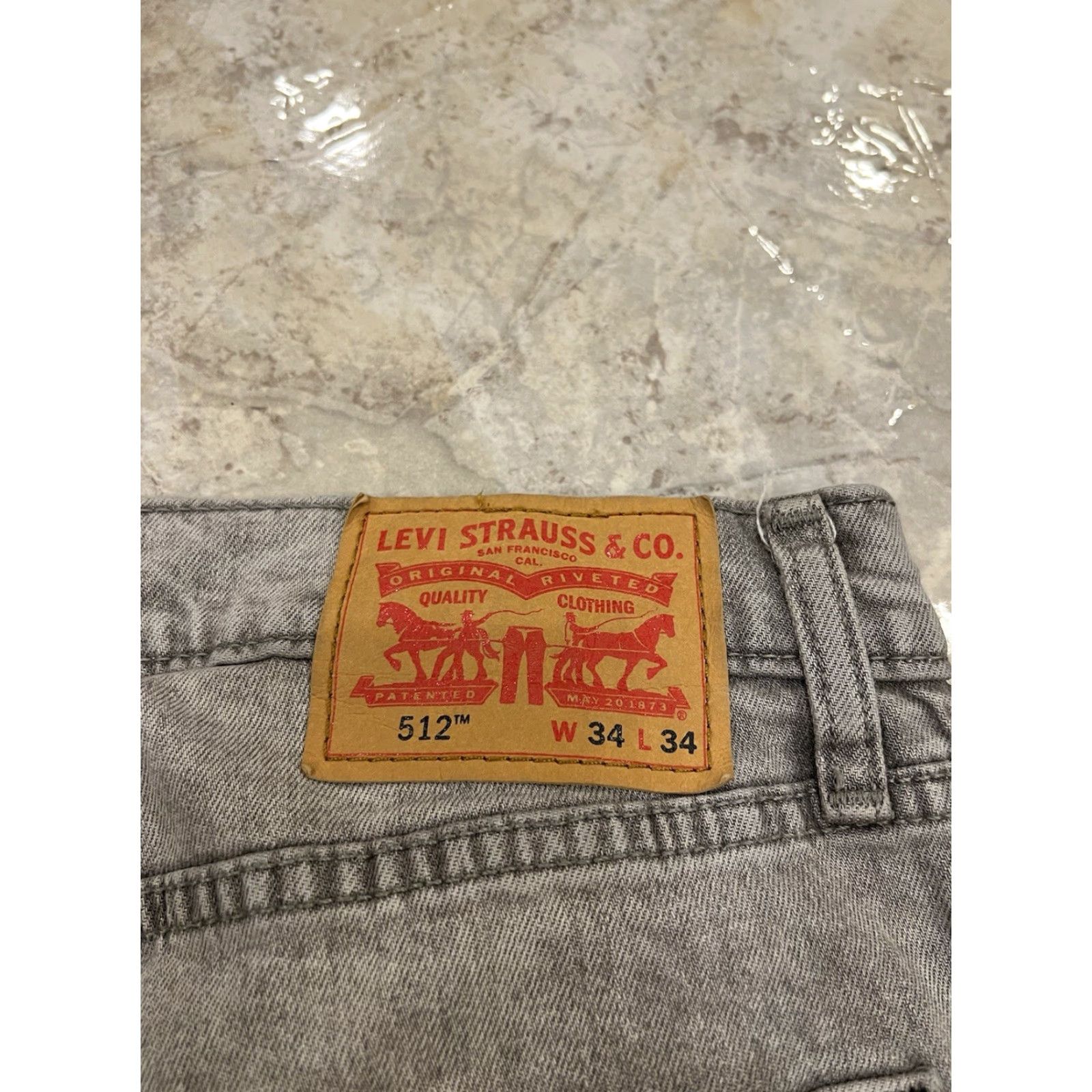 Levi's VINTAGE Levi's 512 Slim Tapered Jeans Shirt? Size US 34 / EU 50 - 6 Thumbnail